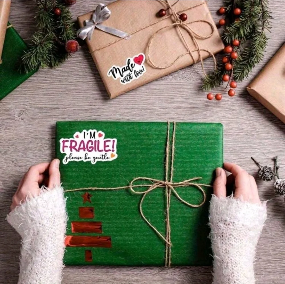 50pcs I'm Fragile Please Be Gentle Fragile Stickers 2inch Stickers